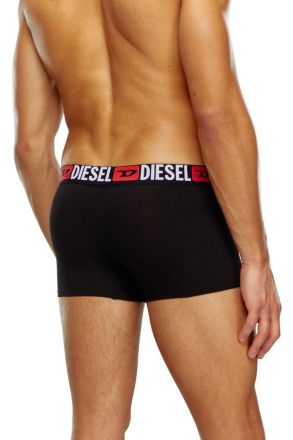 ΕΣΩΡΟΥΧΑ 3ΤΕΜ. DIESEL UMBX-DAMIEN BOXER SHORTS BLACK/GREY/RED/RED TRIM