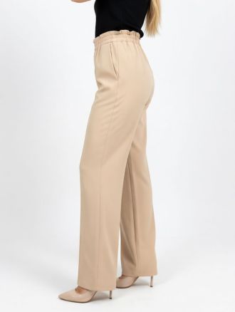 PANTS ONLY ONLABBA HW PB PINTUCK STR PANT CC TLR BEIGE