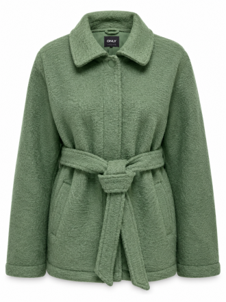 JACKET ONLY ONLSANNE BOUCLE JACKET OTW GREEN
