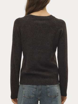 ΠΛΕΚΤΑ VERO MODA CHOCOLATE TORTE W. BLACK MELANGE