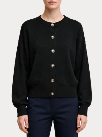 ΖΑΚΕΤΑ VERO MODA VMNOELLA LS O-NECK CARDIGAN BOO BLACK