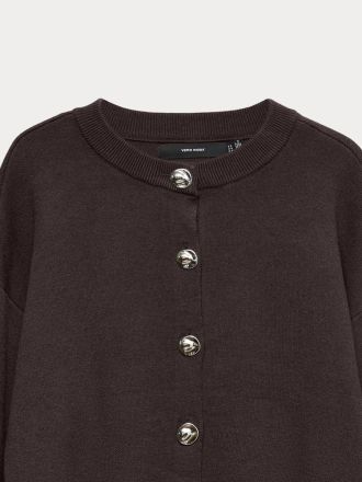 ΖΑΚΕΤΑ VERO MODA VMNOELLA LS O-NECK CARDIGAN BOO CHOCOLATE TORTE