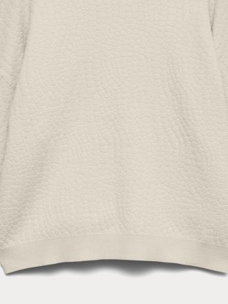 ΠΛΕΚΤΑ VERO MODA VMNANCY JAQUARD LS O-NECK PULLOVER BOO BIRCH