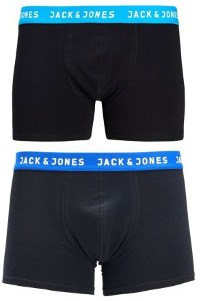 ΕΣΩΡΟΥΧΟ 2TEM. JACK & JONES  JACRICH TRUNKS 2 PACK Surf the Web Blue jewel