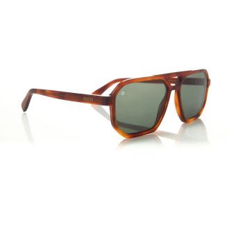 ΓΥΑΛΙΑ ΗΛΙΟΥ FAOS KYTHNOS MARBLE HAVANA/GREEN