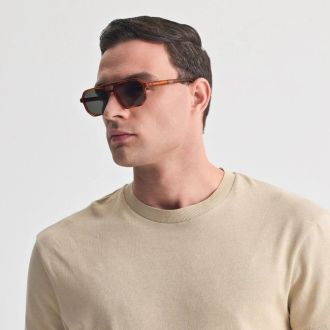 ΓΥΑΛΙΑ ΗΛΙΟΥ FAOS KYTHNOS MARBLE HAVANA/GREEN