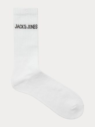 ΚΑΛΤΣΕΣ JACK&JONES 12266536-3 JACREGEN TENNIS SOCK 5 PACK NOOS WHITE - WHITE - WHITE - WHITE