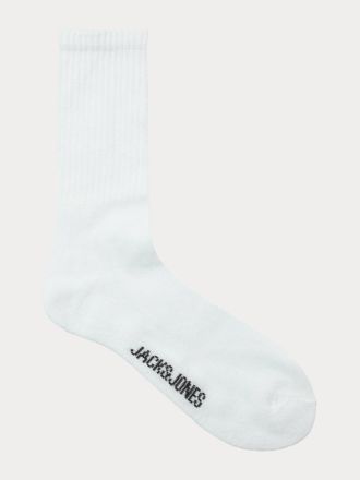 ΚΑΛΤΣΕΣ JACK&JONES 12266536-3 JACREGEN TENNIS SOCK 5 PACK NOOS WHITE - WHITE - WHITE - WHITE