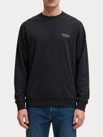 ΦΟΥΤΕΡ JACK&JONES JJEARCHIVE GRAPHIC SWEAT CREW NECK NOOS BLACK