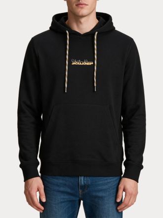 ΦΟΥΤΕΡ JACK&JONES JJKENDRICK SWEAT HOOD BLACK
