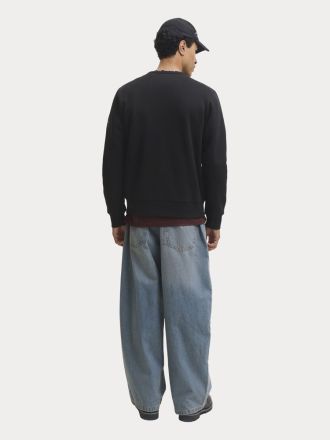 ΦΟΥΤΕΡ JACK&JONES JJCLEVELAND SWEAT CREW NECK LN BLACK