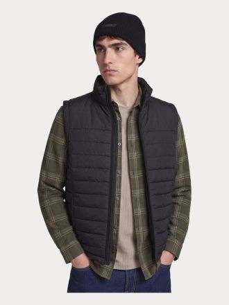 ΓΙΛΕΚΟ JACK&JONES JREBCOAST BODYWARMER BLACK