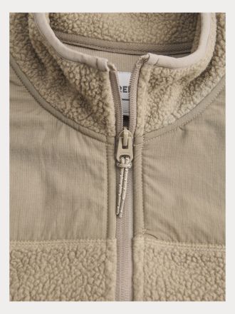 ΜΠΟΥΦΑΝ JACK&JONES JREBHIKE TEDDY JACKET ROASTED CASHEW