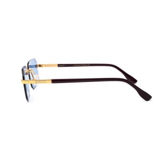 ΓΥΑΛΙΑ ΗΛΙΟΥ FAOS MYCENAE RIMLESS BLUE/GOLD