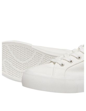 SNEAKER ONLY CANVAS BEADS WHITE