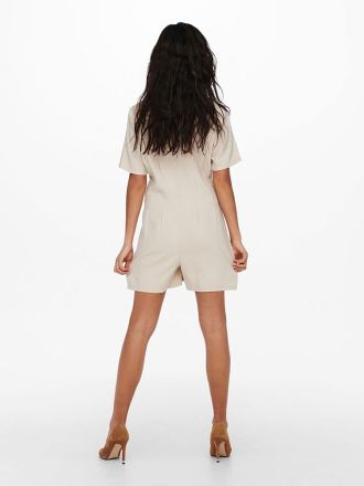 PLAYSUIT ONLY ARIS LIFE S/S PUMICE STONE/ BEIGE