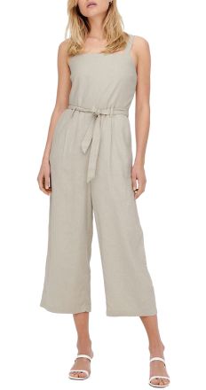JUMPSUIT ONLY CANYON-CARO LINEN BLEND SILVER LINING