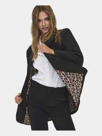 ΣΑΚΑΚΙ ONLY ONLLANA-BERRY L/S REG BLAZER TLR CS BLACK W. LEO LINING