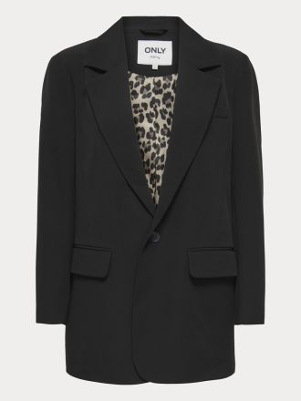 ΣΑΚΑΚΙ ONLY ONLLANA-BERRY L/S REG BLAZER TLR CS BLACK W. LEO LINING