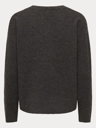 ΠΛΕΚΤΑ ONLY ONLOLIVIA LS O-NECK CC KNT MOLE