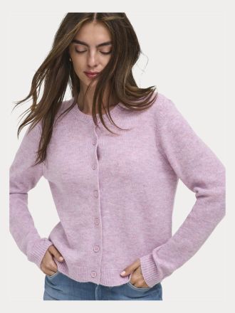 ΖΑΚΕΤΑ ONLY ONLOLIVIA LS O-NECK CARDIGAN CC KNT ROSE SMOKE
