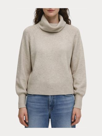 ΠΛΕΚΤΑ ONLY ONLOLIVIA LS ROLL NECK CC KNT HUMUS