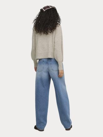 ΠΛΕΚΤΑ ONLY ONLOLIVIA LS ROLL NECK CC KNT HUMUS