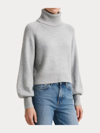 ΠΛΕΚΤΑ ONLY ONLOLIVIA LS ROLL NECK CC KNT LIGHT GREY
