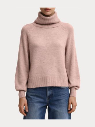 ΠΛΕΚΤΑ ONLY ONLOLIVIA LS ROLL NECK CC KNT ROSE SMOKE
