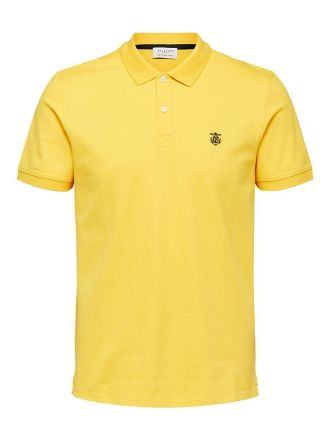 POLO SELECTED SLHARO SS EMBROIDERY SOLAR POWER