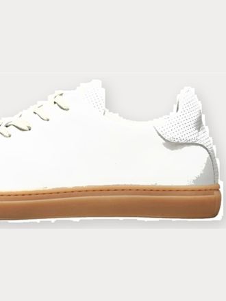 ΑΝΔΡΙΚΟ SNEAKER SELECTED DAVID LEVEL CONTRAST SOLE TRAINER WHITE