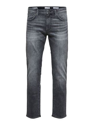 JEANS SELECTED SLHSLIM-LEON 3073 M.GREY SUPERST MEDIUM GREY