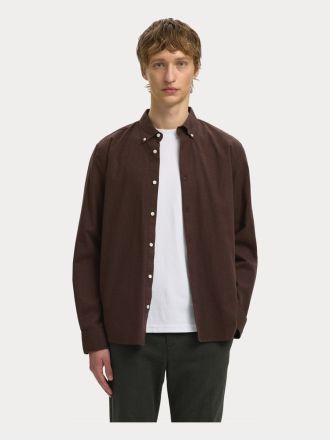 ΠΟΥΚΑΜΙΣΟ SELECTED 16101696 SLMCOLE-JAY REG MELANGE LS SHIRT NOOS DELICIOSO