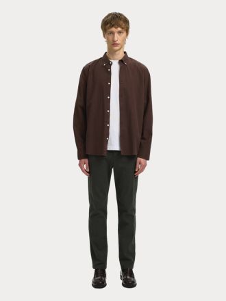 ΠΟΥΚΑΜΙΣΟ SELECTED 16101696 SLMCOLE-JAY REG MELANGE LS SHIRT NOOS DELICIOSO