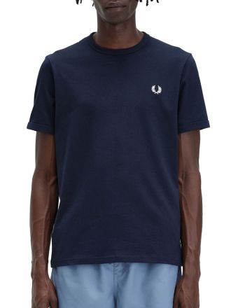 T-SHIRT FRED PERRY RINGER NAVY