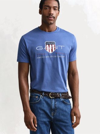 T-SHIRT GANT 2003199-442 BLUE