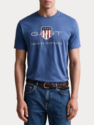 T-SHIRT GANT 2003199-442 BLUE