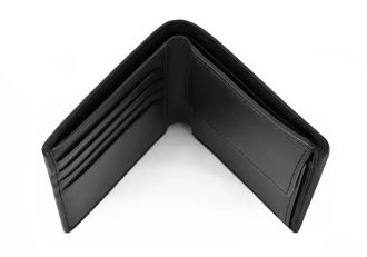 ΠΟΡΤΟΦΟΛΙ HUGO LEATHER TIBBY BLACK