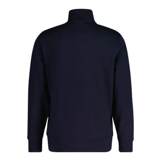 SWEATER GANT HALF ZIP NAVY