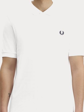 ΠΟΛΟ FRED PERRY PLAIN WHITE