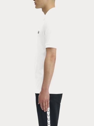 ΠΟΛΟ FRED PERRY PLAIN WHITE