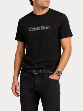 T-SHIRT CALVIN KLEIN SS 20S EU SPW HD SHIN STNDRD G BLACK
