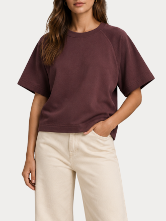 ΦΟΥΤΕΡ ONLY ONLOFELIA SS RAGLAN UB CC SWT DECADENT CHOCOLATE