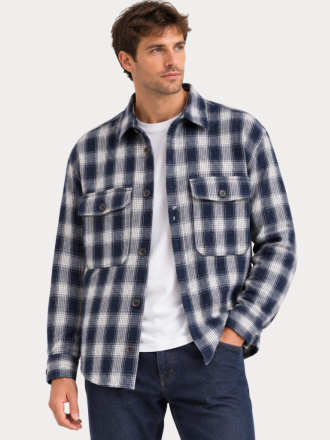 ΠΟΥΚΑΜΙΣΟ SELECTED HOMME SLHLOOSEMASON FLANNEL OVERSHIRT NOOS FLANNEL