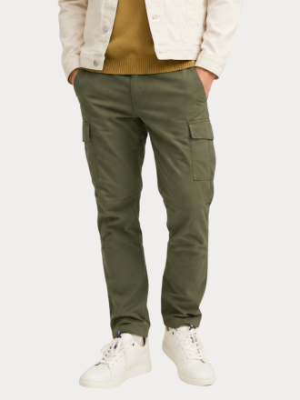 CARGO JACK&JONES JWHACE TUCKER CARGO OLIVE NIGHT