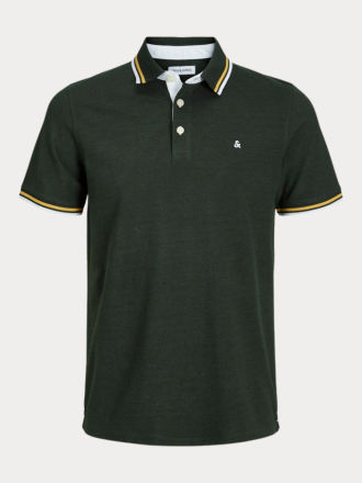 POLO JACK & JONES JJEPAULOS PLAY FOREST NIGHT (ΜΕΓΑΛΑ ΜΕΓΕΘΗ)