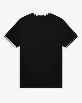 T-SHIRT FRED PERRY TWIN TIPPED BLACK