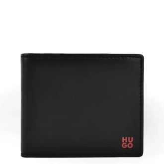 ΠΟΡΤΟΦΟΛΙ HUGO LEATHER TIBBY BLACK