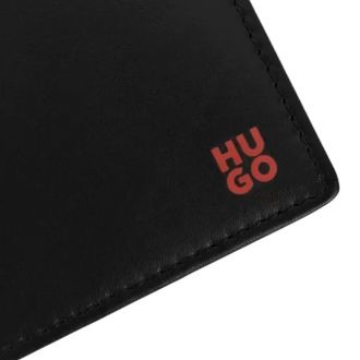 ΠΟΡΤΟΦΟΛΙ HUGO LEATHER TIBBY BLACK