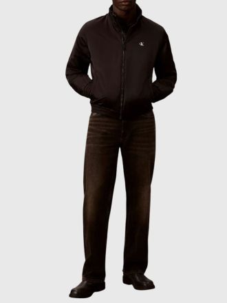 ΜΠΟΥΦΑΝ CALVIN KLEIN LS PADDED NYLON HARRINGTON JAC BLACK